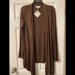 Zenana Lightweight Soft Flowy Cardigan